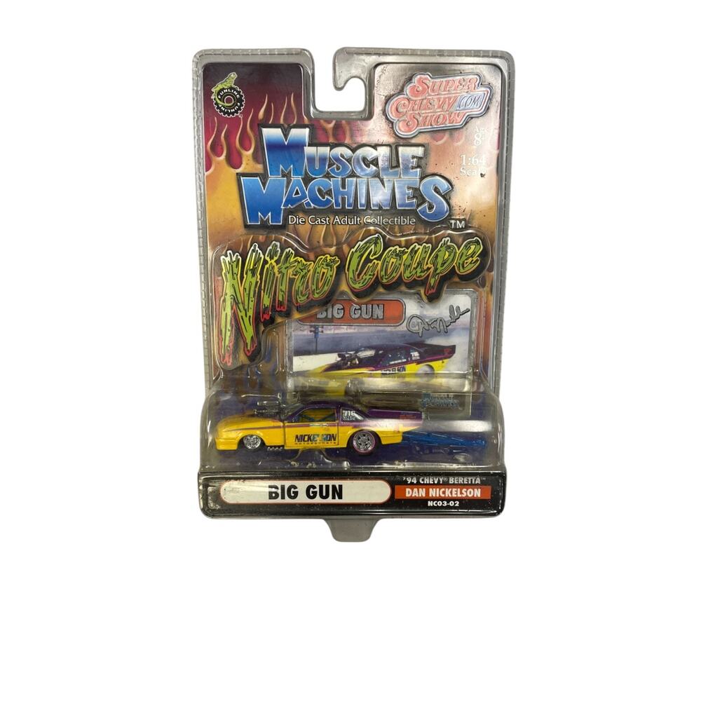 Muscle Machines '94 Beretta Big Gun Dan Nickelson NC03-08 Nitro Coupe NEW